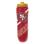 San Francisco 49ers Squeezy Water Bottle
