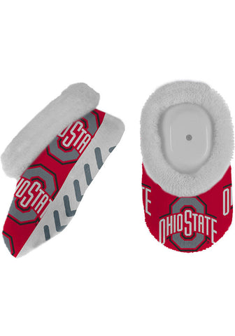 Ohio State Buckeyes Forever Fan Baby Booties Set