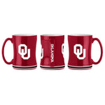 Oklahoma Sooners Sculpted Relief Mug