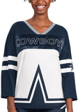 Dallas Cowboys Women's Opening Day 3/4 Sleeve Length Tee