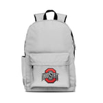 Ohio State Buckeyes Campus Laptop Backpack- Gray