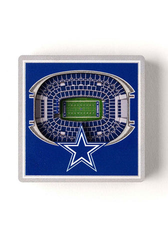 Dallas Cowboys 3 D Stadium View Magnet
