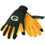Green Bay Packers Color Texting Gloves