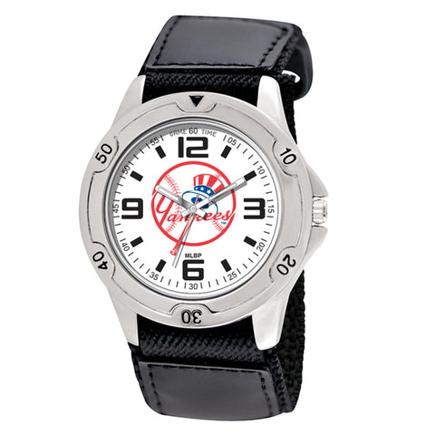 New York Yankees Black Tophat Watch