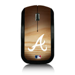 Atlanta Braves Braves Wood Bat Wireless USB Mouse
