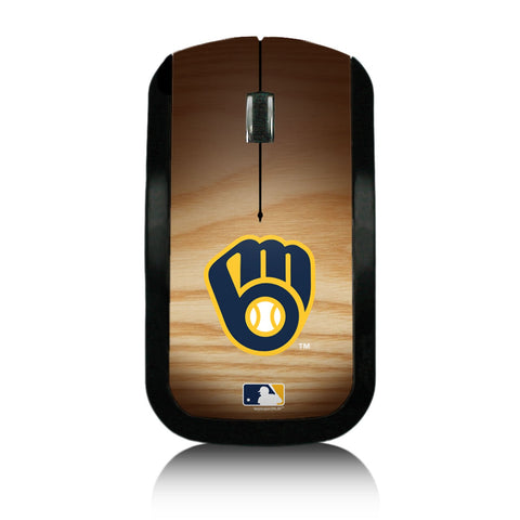 Milwaukee Brewers Wood Bat Wireless Mouse