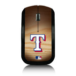 Texas Rangers Wood Bat Wireless Mouse
