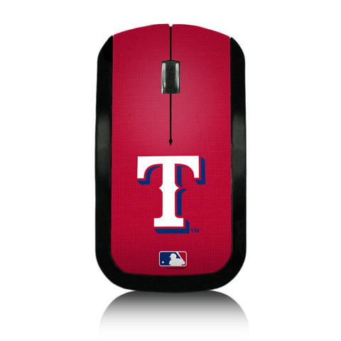 Texas Rangers Solid Wireless Mouse