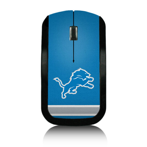 Detroit Lions Stripe Wireless USB Mouse-0