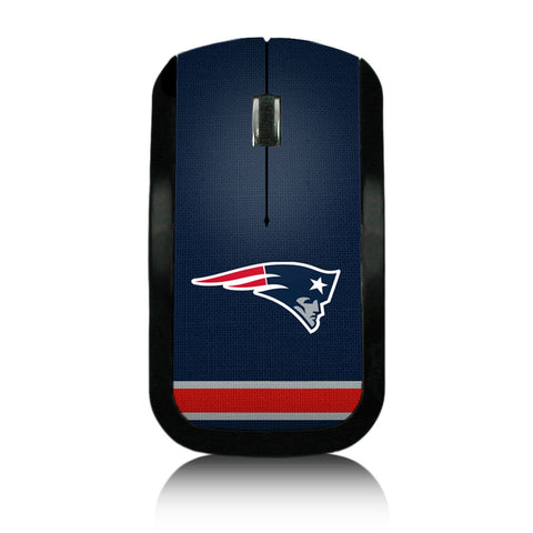 New England Patriots Stripe Wireless USB Mouse-0