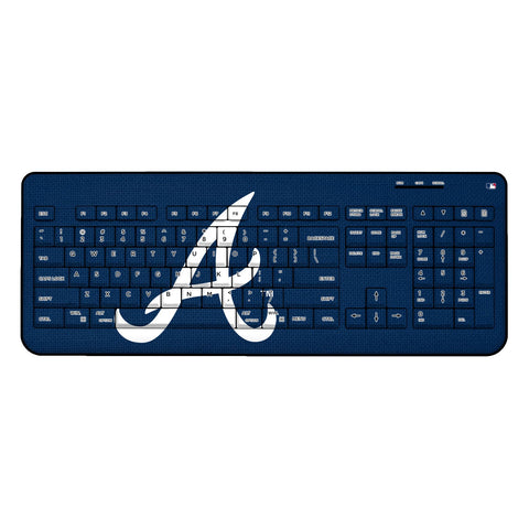 Atlanta Braves Braves Solid Wireless USB Keyboard