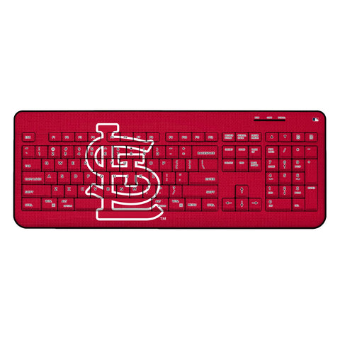 St Louis Cardinals Solid Wireless USB Keyboard