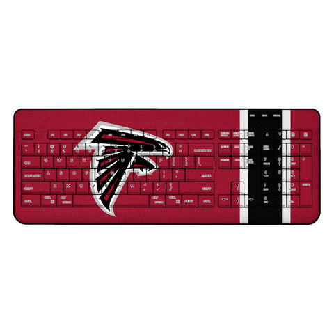 Atlanta Falcons Stripe Wireless USB Keyboard-0