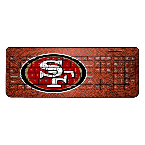 San Francisco 49ers Football Wireless USB Keyboard-0