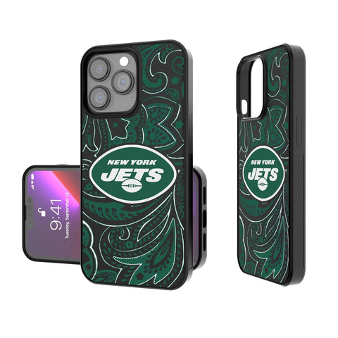 New York Jets Paisley Bump Case-0