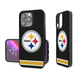 Pittsburgh Steelers Stripe Bump Case-0