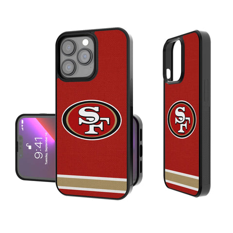 San Francisco 49ers Stripe Bump Case-0