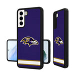 Baltimore Ravens Stripe Bump Case-1