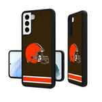 Cleveland Browns Stripe Bump Case-1