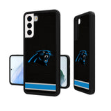 Carolina Panthers Stripe Bump Case-1