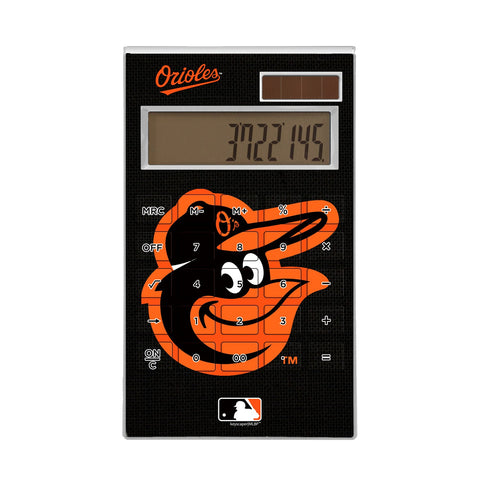 Baltimore Orioles Solid Desktop Calculator
