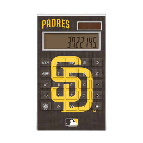 San Diego Padres Solid Desktop Calculator