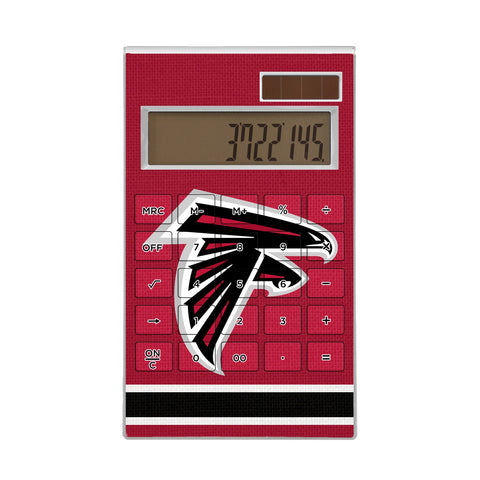Atlanta Falcons Stripe Desktop Calculator