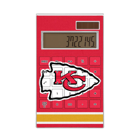 Kansas City Chiefs Stripe Desktop Calculator