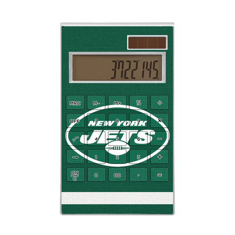 New York Jets Stripe Desktop Calculator