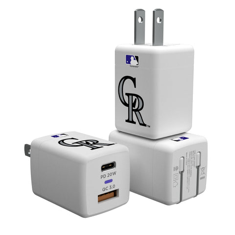 Colorado Rockies Insignia USB A/C Charger