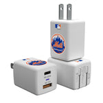 New York Mets Insignia USB A/C Charger