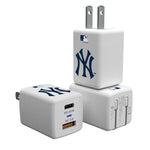 New York Yankees Insignia USB A/C Charger