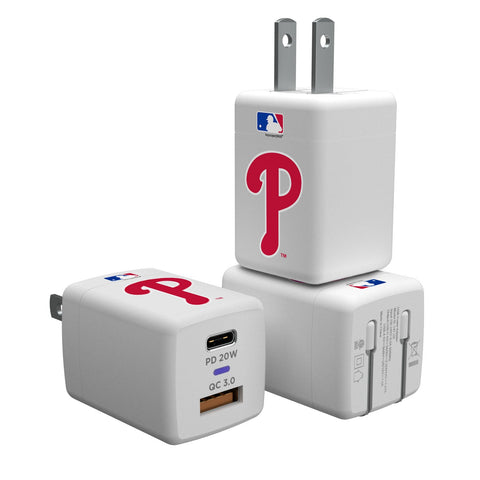 Philadelphia Phillies Insignia USB A/C Charger