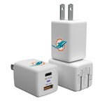 Miami Dolphins Insignia USB A and C Charger-0