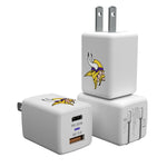 Minnesota Vikings Insignia USB A and C Charger-0