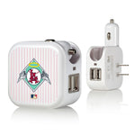 LA Angels 1961-1965 - Cooperstown Collection Pinstripe 2 in 1 USB Charger