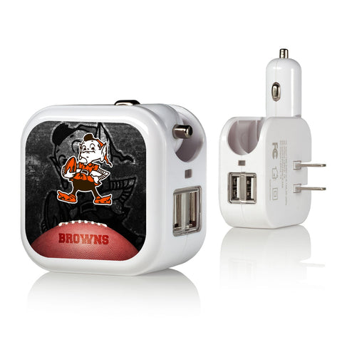 Cleveland Browns Legendary 2 in 1 USB Charger-0