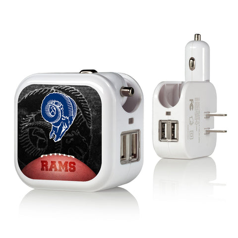Los Angeles Rams Legendary 2 in 1 USB Charger-0
