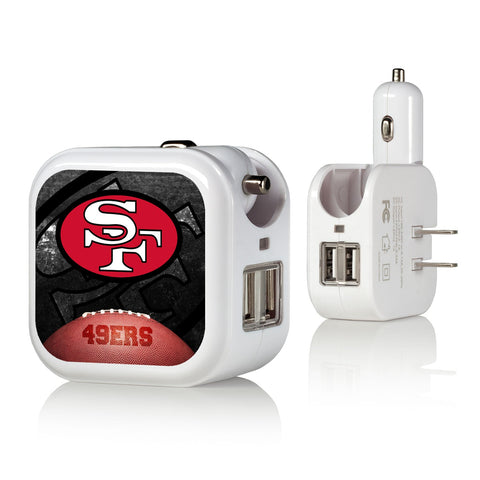 San Francisco 49ers Legendary 2 in 1 USB Charger