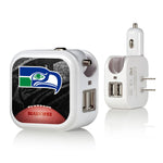 Seattle Seahawks Legendary 2 in 1 USB Charger-0