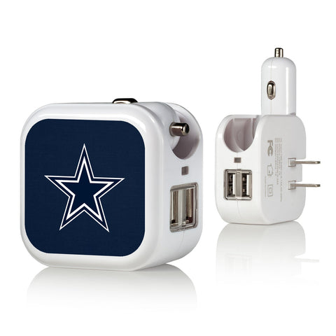 Dallas Cowboys Solid 2 in 1 USB Charger-0