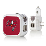 Tampa Bay Buccaneers Solid 2 in 1 USB Charger-0