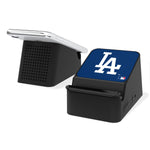 LA Dodgers Dodgers Solid Wireless Charging Station and Bluetooth Speaker