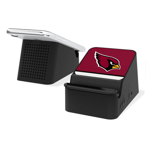 Arizona Cardinals Stripe Wireless Charging Station and Bluetooth Speaker-0