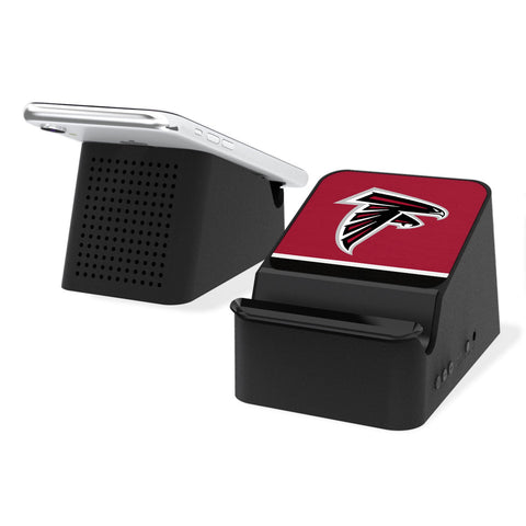 Atlanta Falcons Stripe Wireless Charging Station and Bluetooth Speaker-0