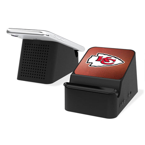 Kansas City Chiefs Football Wireless Charging Station and Bluetooth Speaker-0