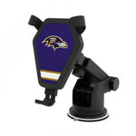 Baltimore Ravens Stripe Wireless Car Charger-0