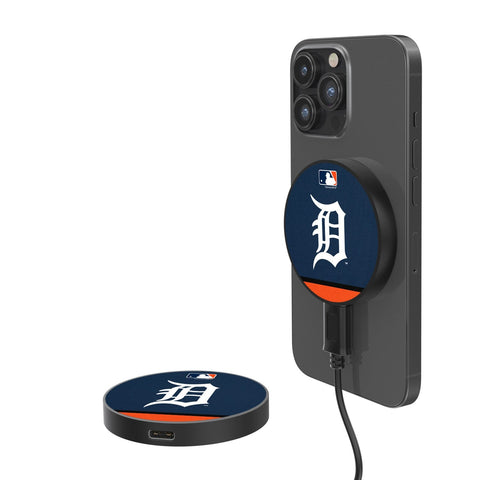 Detroit Tigers Stripe 10-Watt Wireless Magnetic Charger
