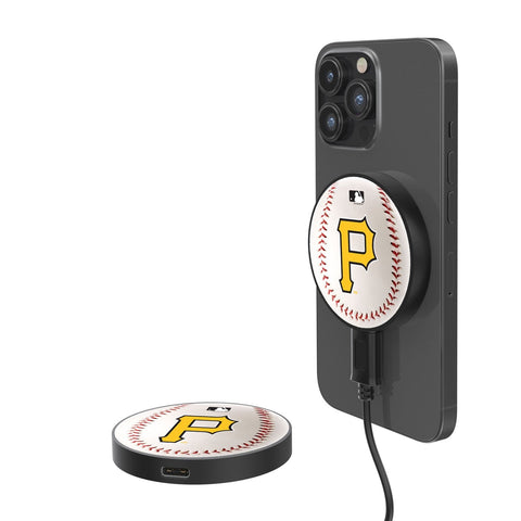 Pittsburgh Pirates Baseball 10-Watt Wireless Magnetic Charger