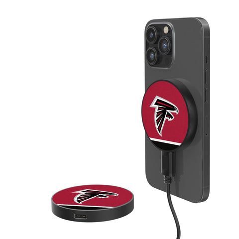 Atlanta Falcons Stripe 10-Watt Wireless Magnetic Charger